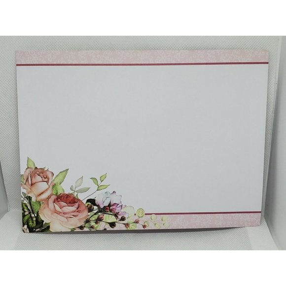 Thoughts & Inspirations Birthday Wishes Pink Floral Greeting Card With Envelope - Picture 6 of 8